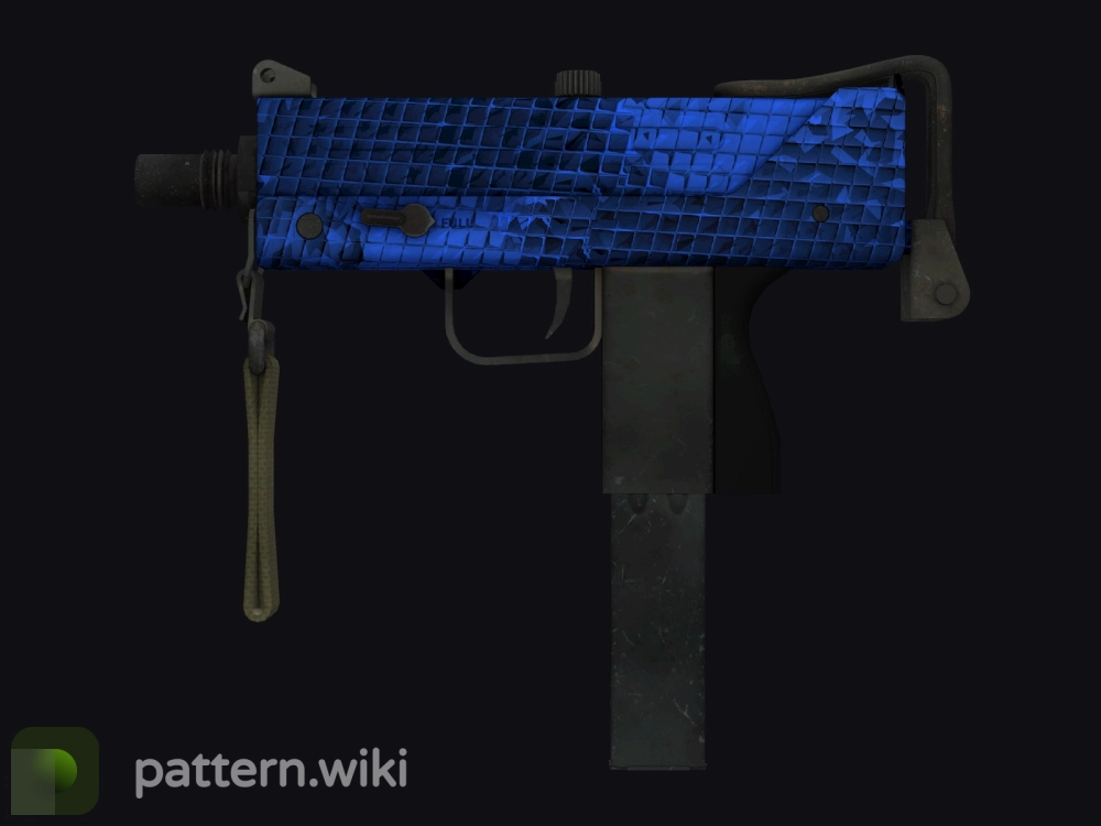 MAC-10 Lapis Gator seed 181