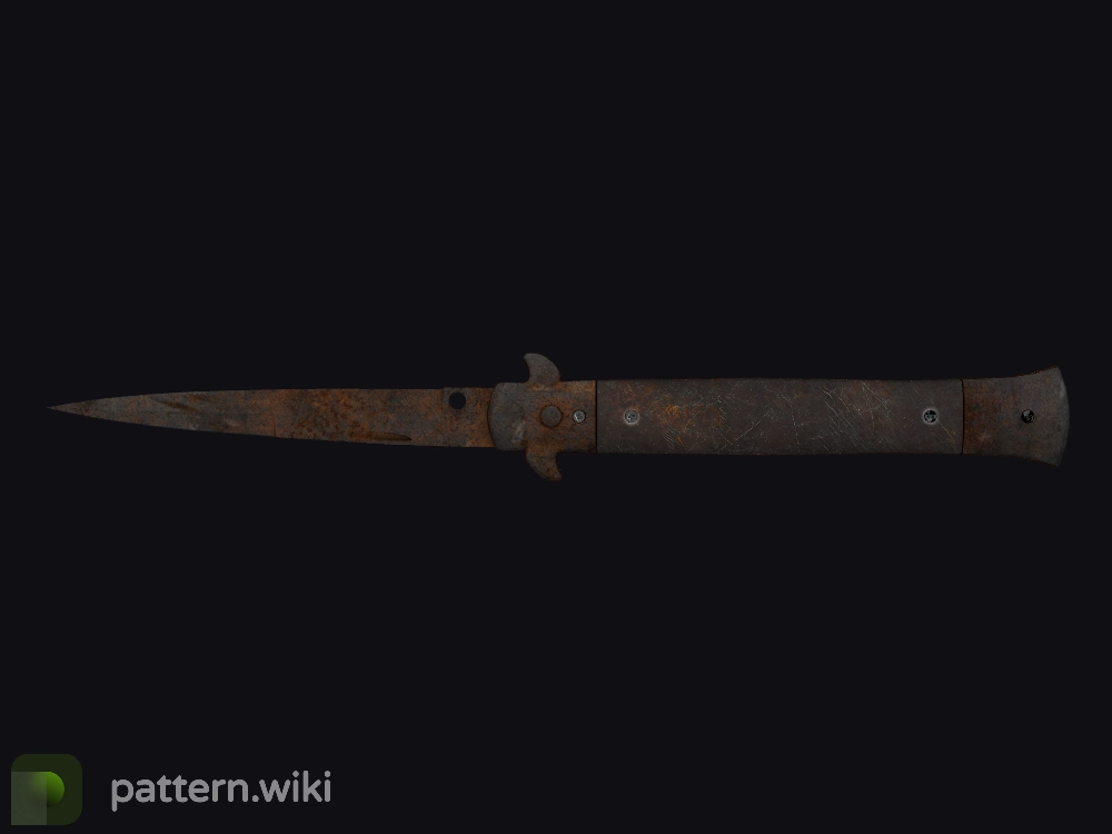 Stiletto Knife Rust Coat seed 347