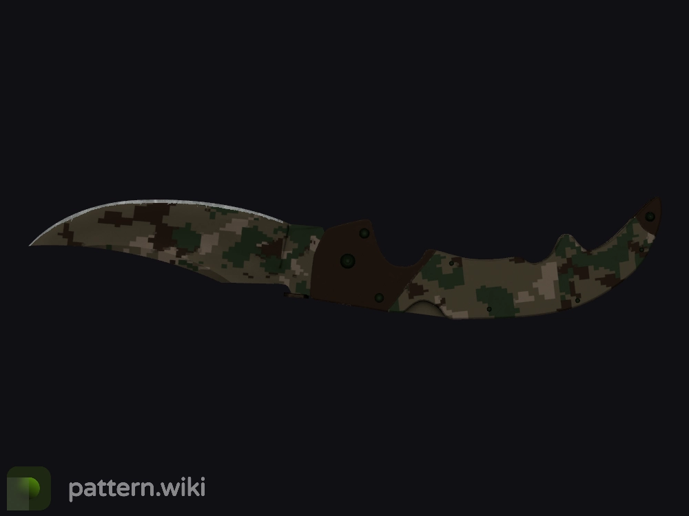 Falchion Knife Forest DDPAT seed 476