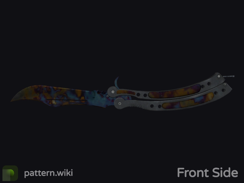 Butterfly Knife Case Hardened seed 162