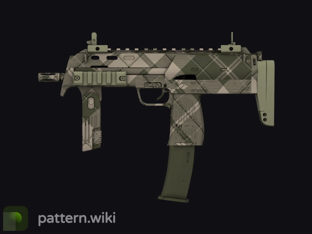 MP7 Olive Plaid seed 471