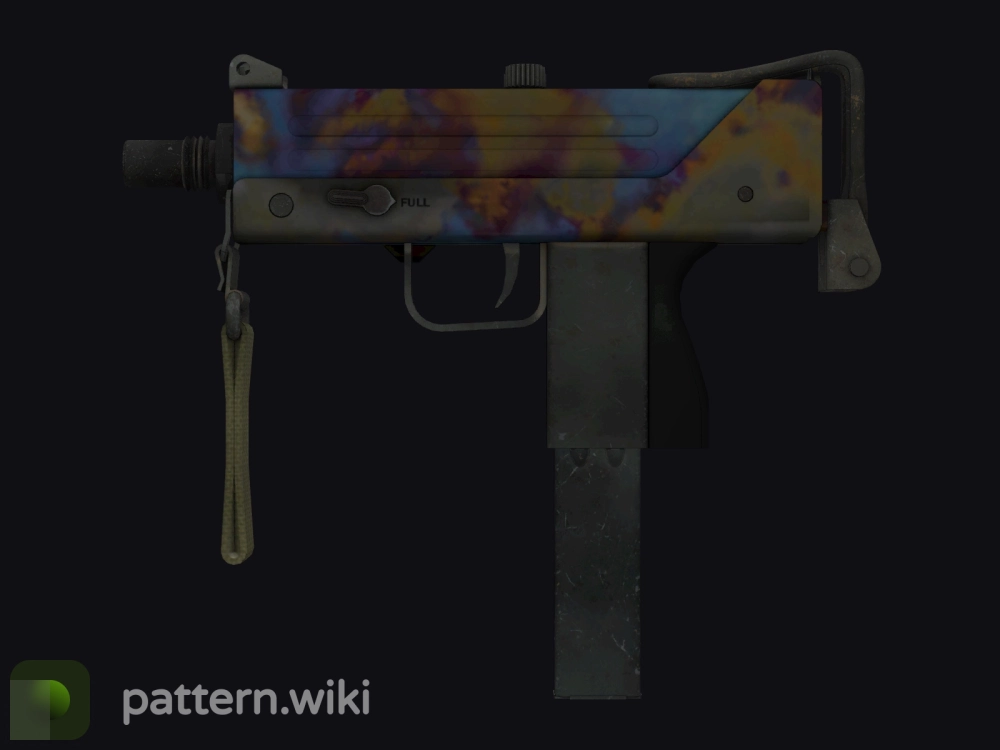 MAC-10 Case Hardened seed 516