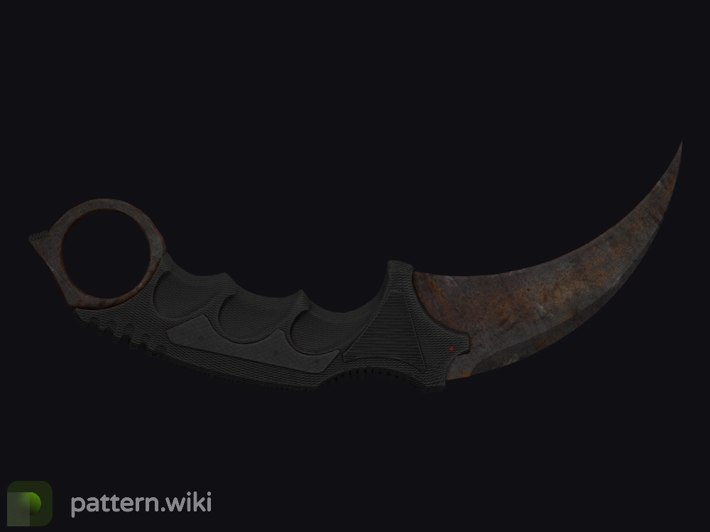 Karambit Rust Coat seed 378