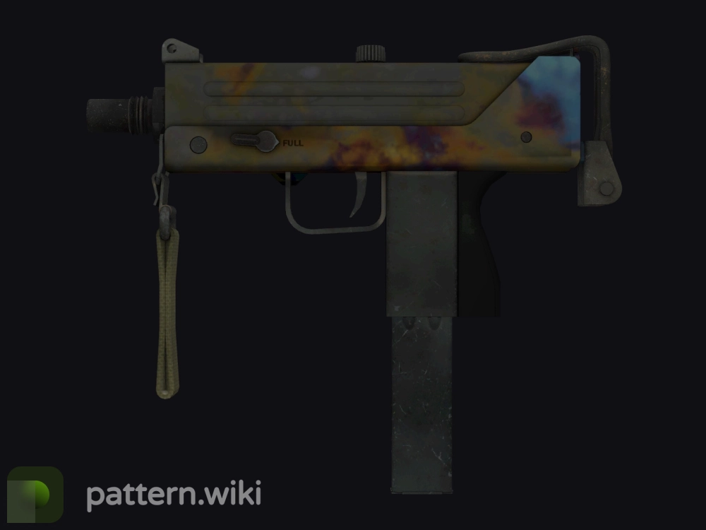 MAC-10 Case Hardened seed 497