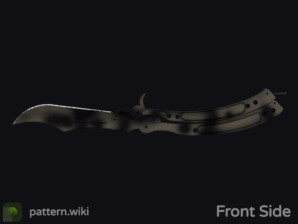 Butterfly Knife Scorched seed 641