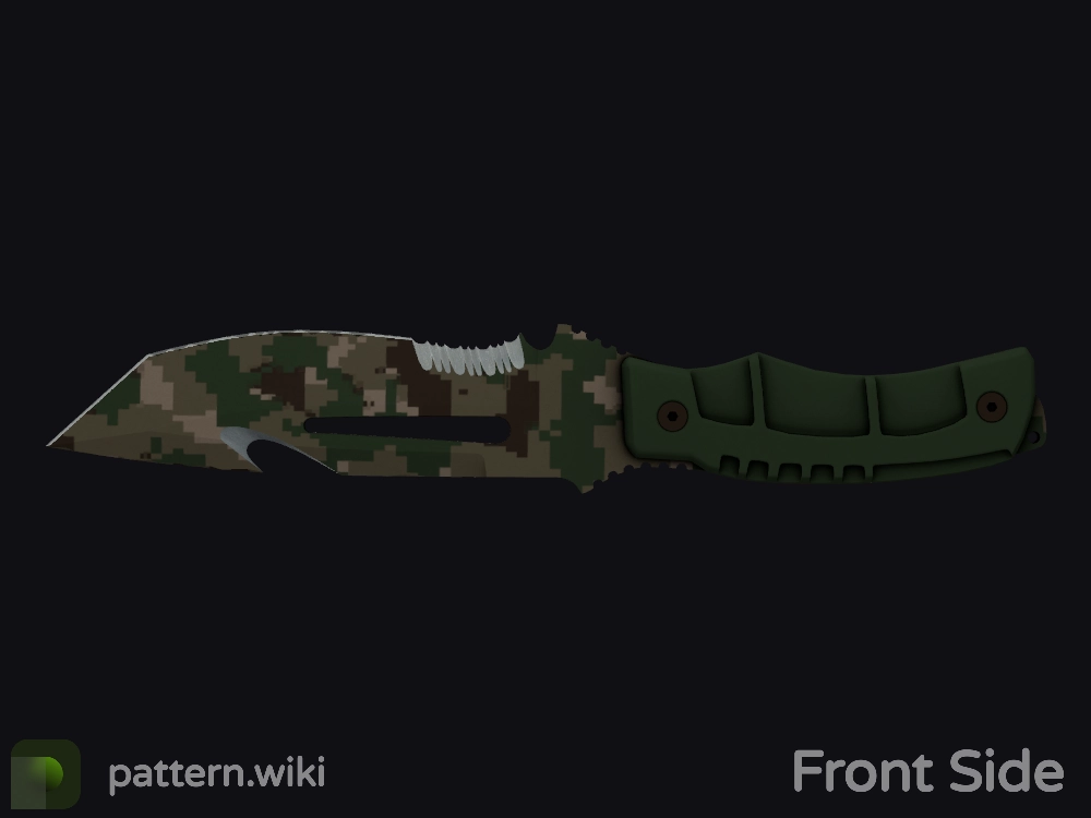 Survival Knife Forest DDPAT seed 22