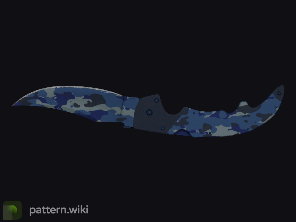 Falchion Knife Bright Water seed 356