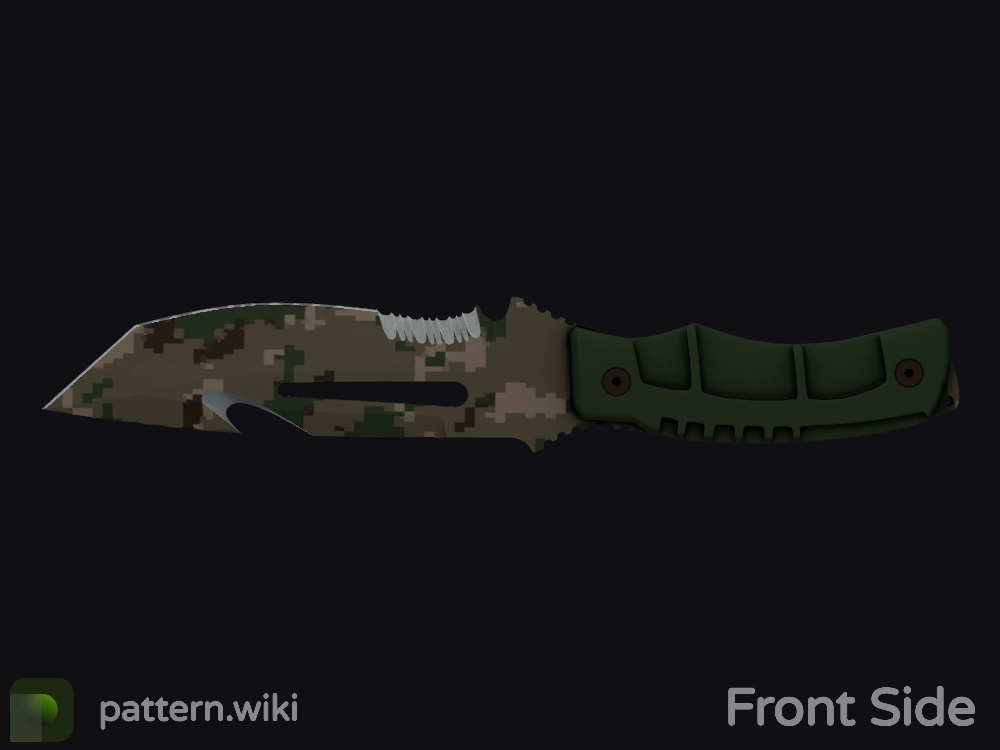 Survival Knife Forest DDPAT seed 421