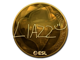 Sticker Liazz (Gold) | Katowice 2019 preview