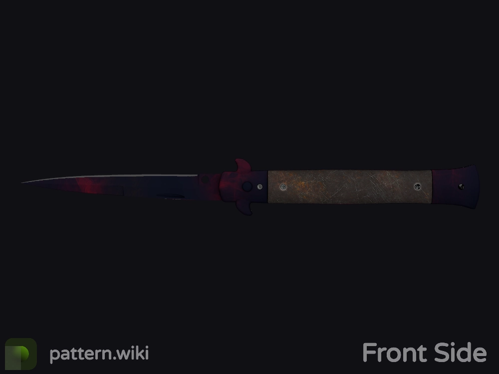 Stiletto Knife Doppler seed 9