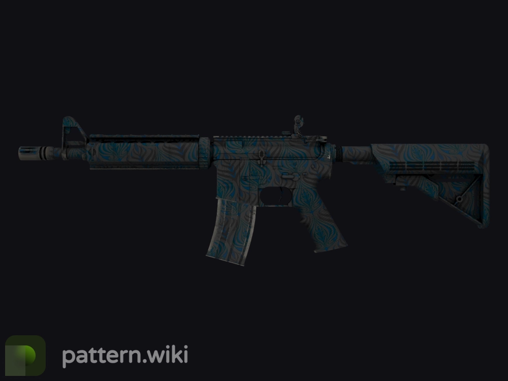 M4A4 Dark Blossom seed 10