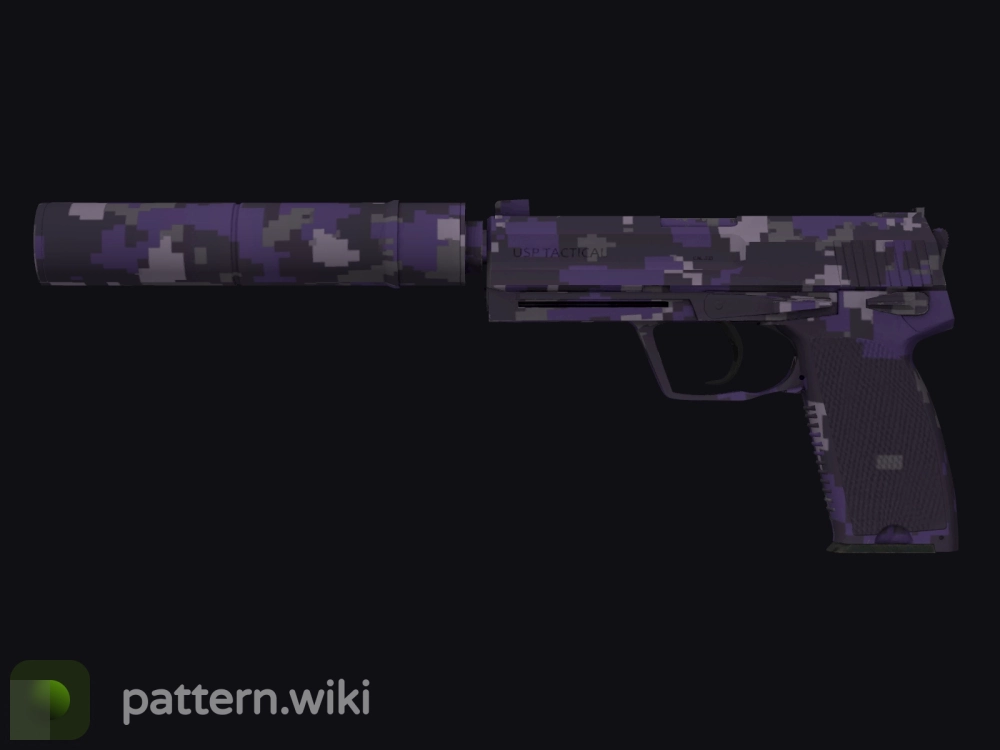 USP-S Purple DDPAT seed 781