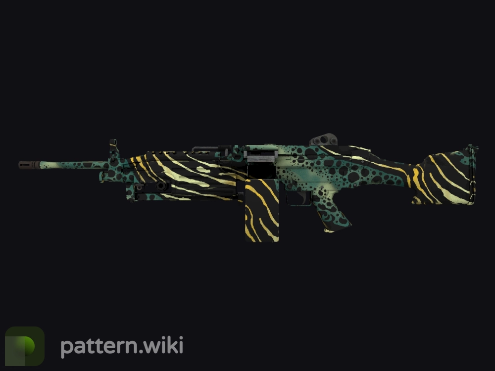 M249 Emerald Poison Dart seed 283