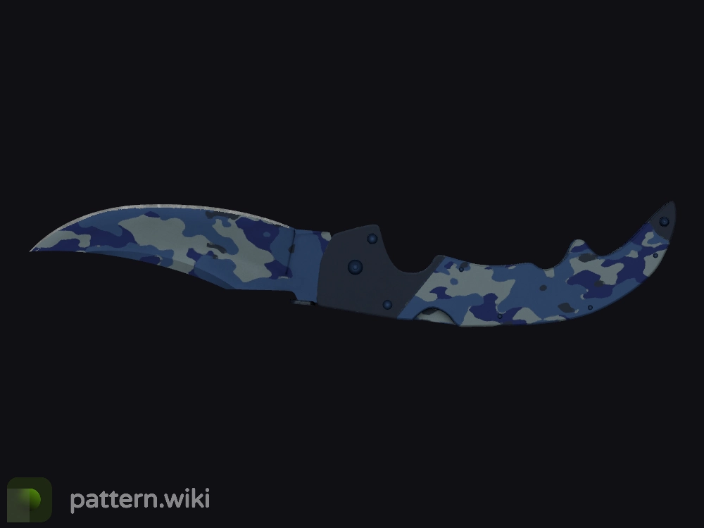 Falchion Knife Bright Water seed 23