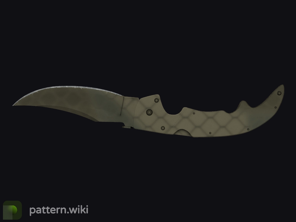 Falchion Knife Safari Mesh seed 272