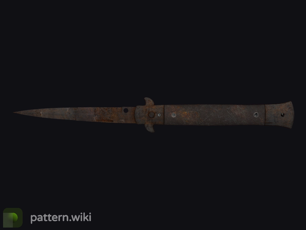 Stiletto Knife Rust Coat seed 419