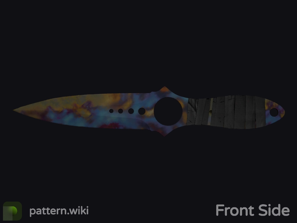 Skeleton Knife Case Hardened seed 43