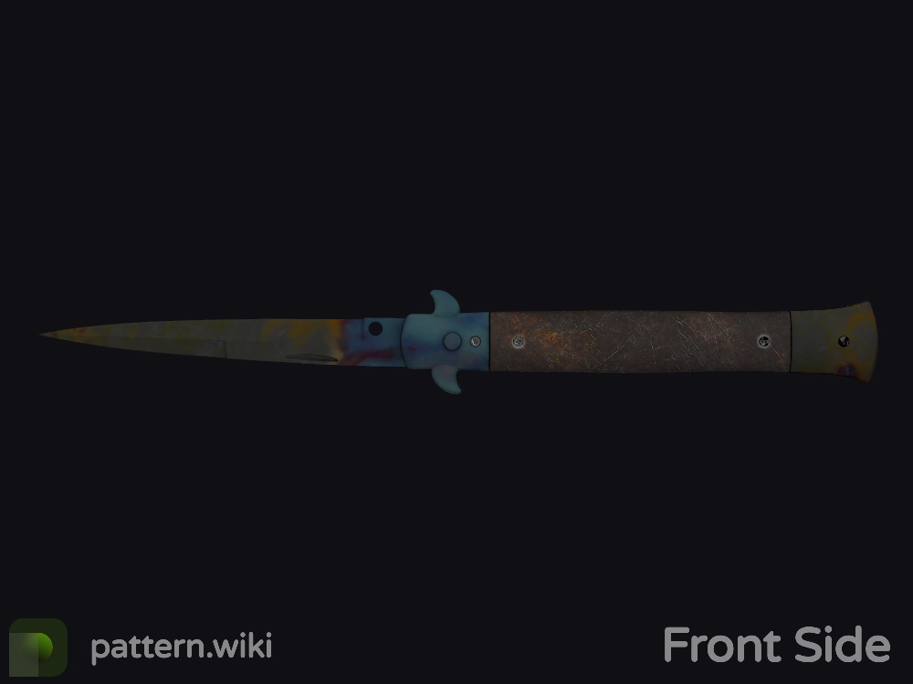 Stiletto Knife Case Hardened seed 228