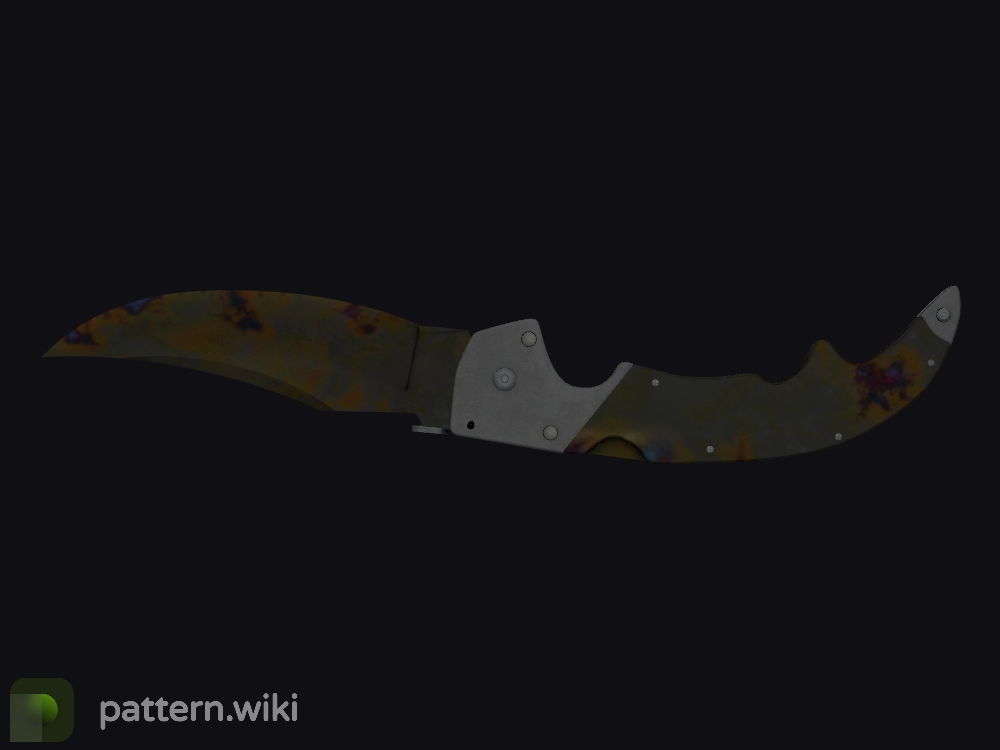 Falchion Knife Case Hardened seed 94