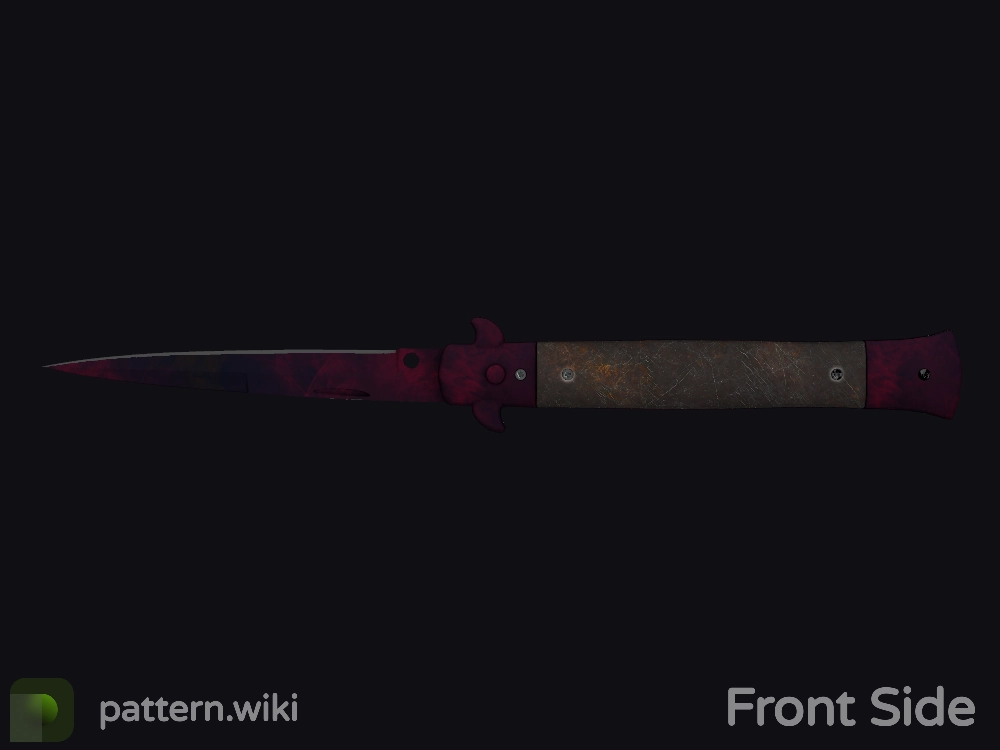 Stiletto Knife Doppler seed 778