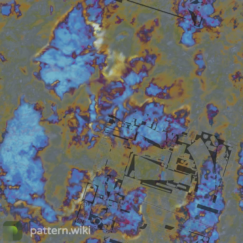 AK-47 Case Hardened seed 534 pattern template