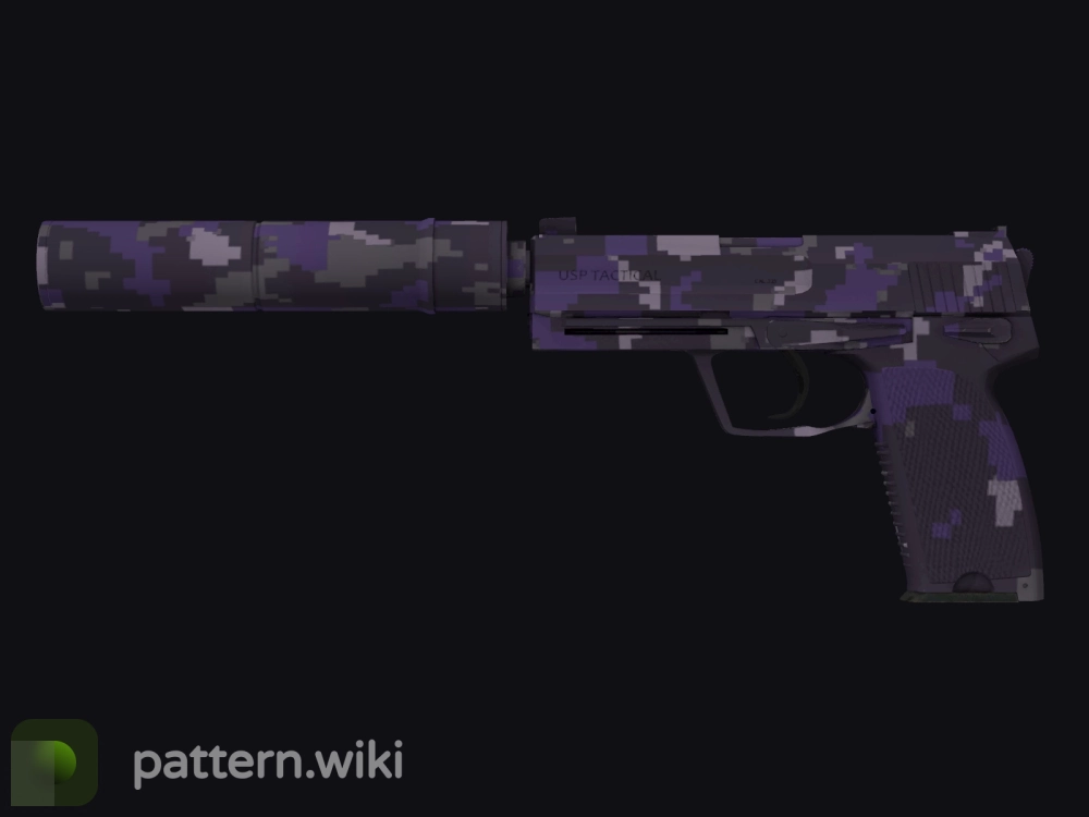 USP-S Purple DDPAT seed 523