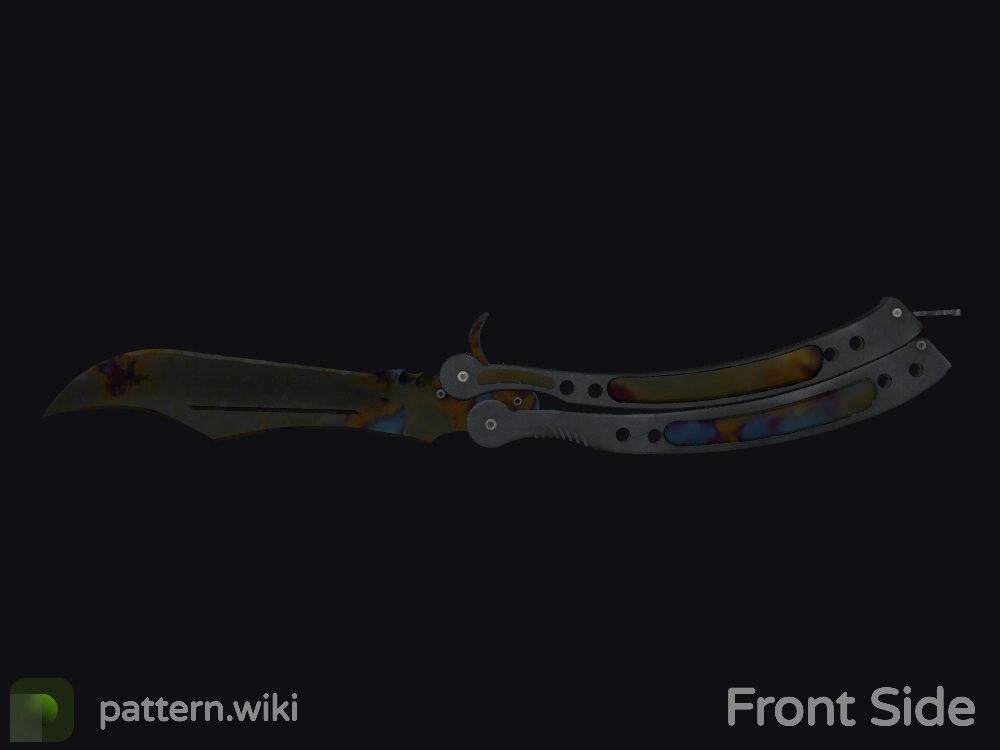 Butterfly Knife Case Hardened seed 506