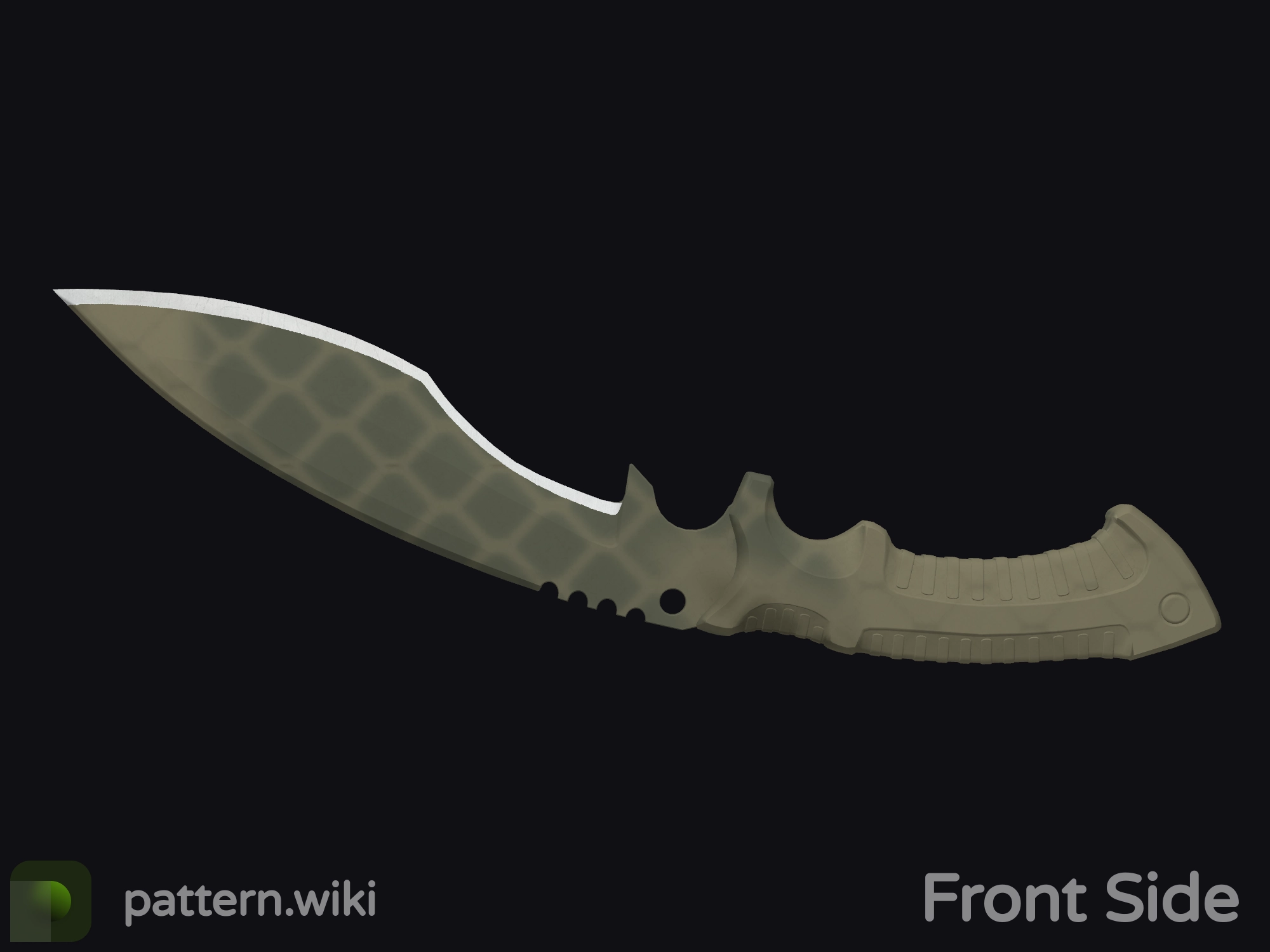 Kukri Knife Safari Mesh seed 233