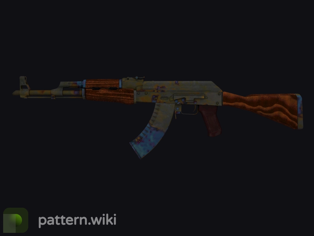 AK-47 Case Hardened seed 722