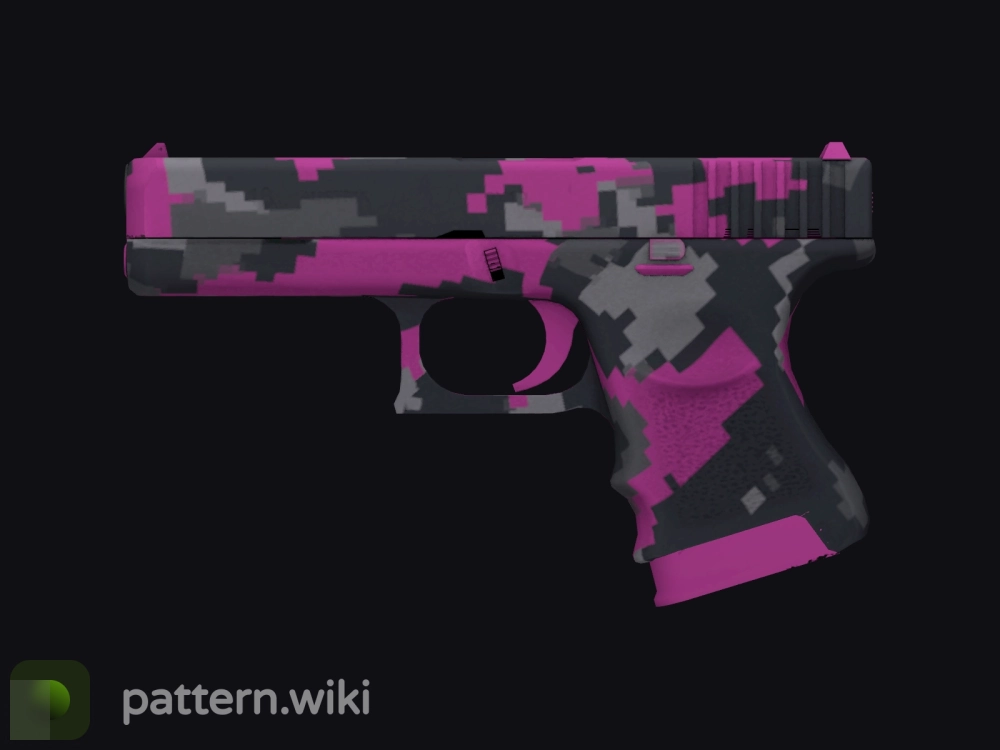 Glock-18 Pink DDPAT seed 206