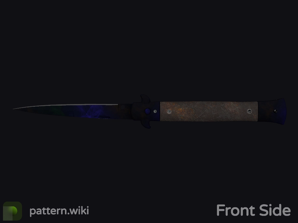 Stiletto Knife Doppler seed 74