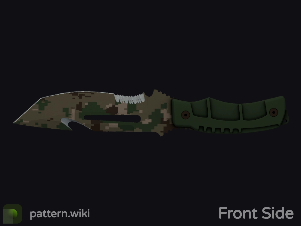 Survival Knife Forest DDPAT seed 410