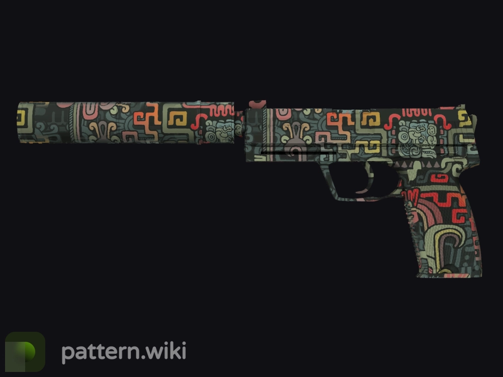 USP-S Ancient Visions seed 637