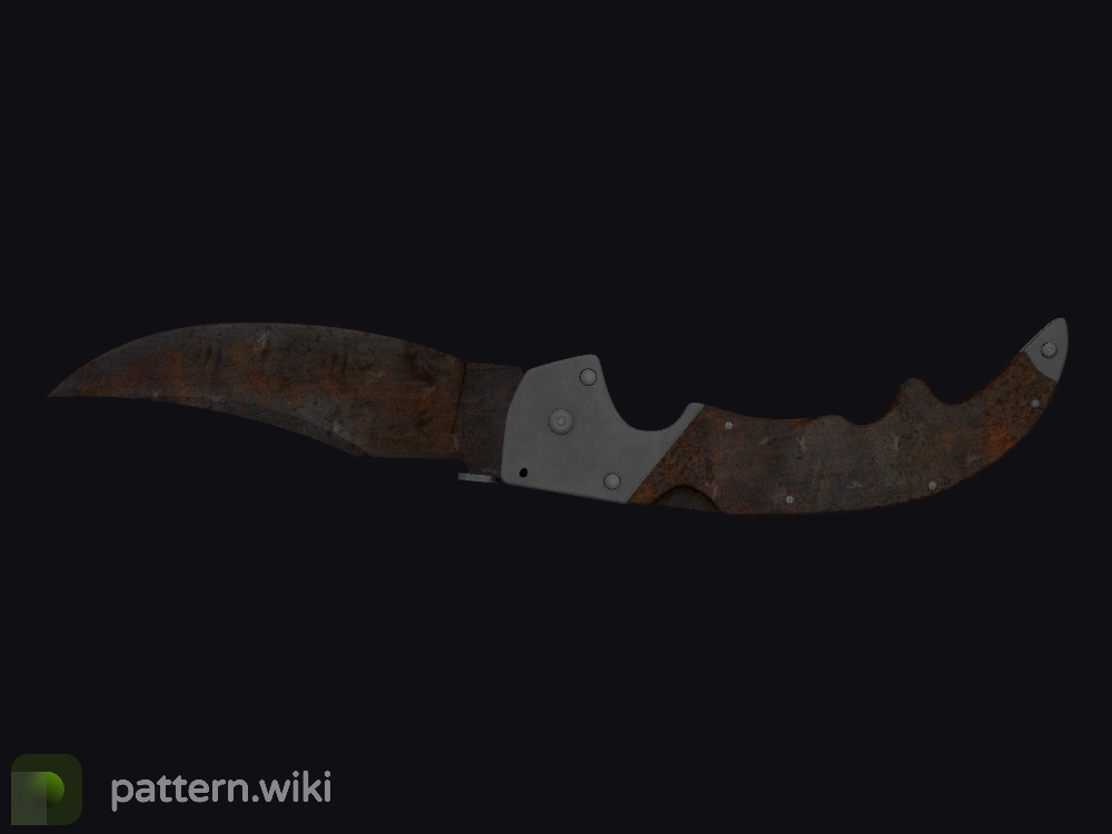 Falchion Knife Rust Coat seed 887