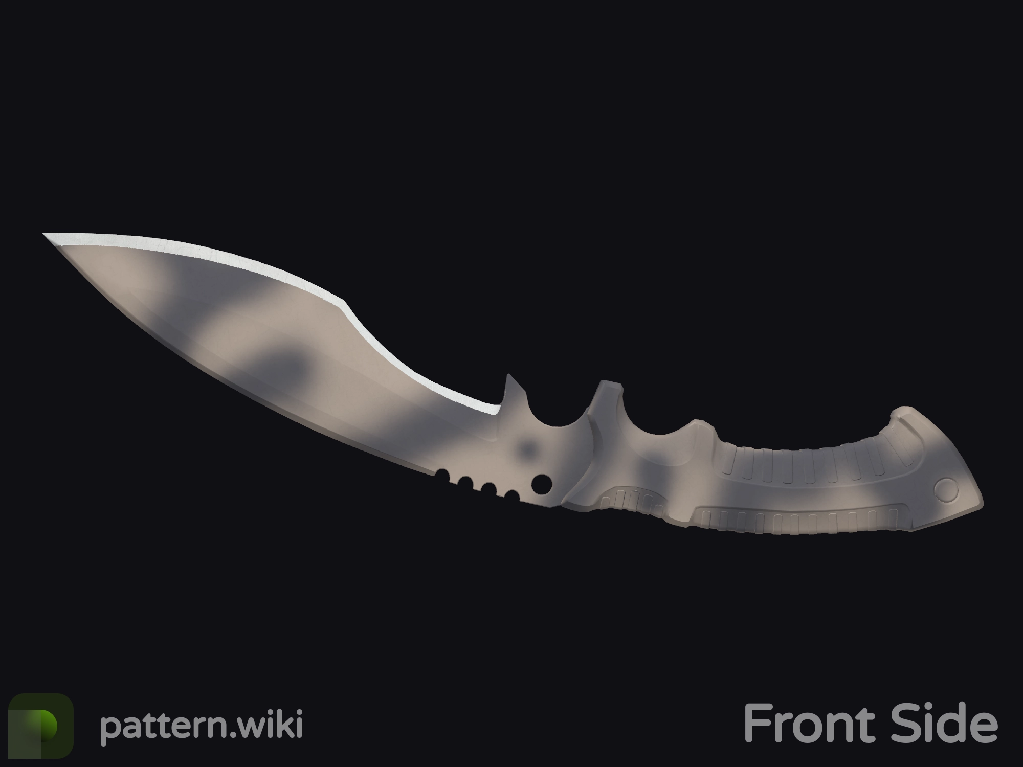 Kukri Knife Scorched seed 174