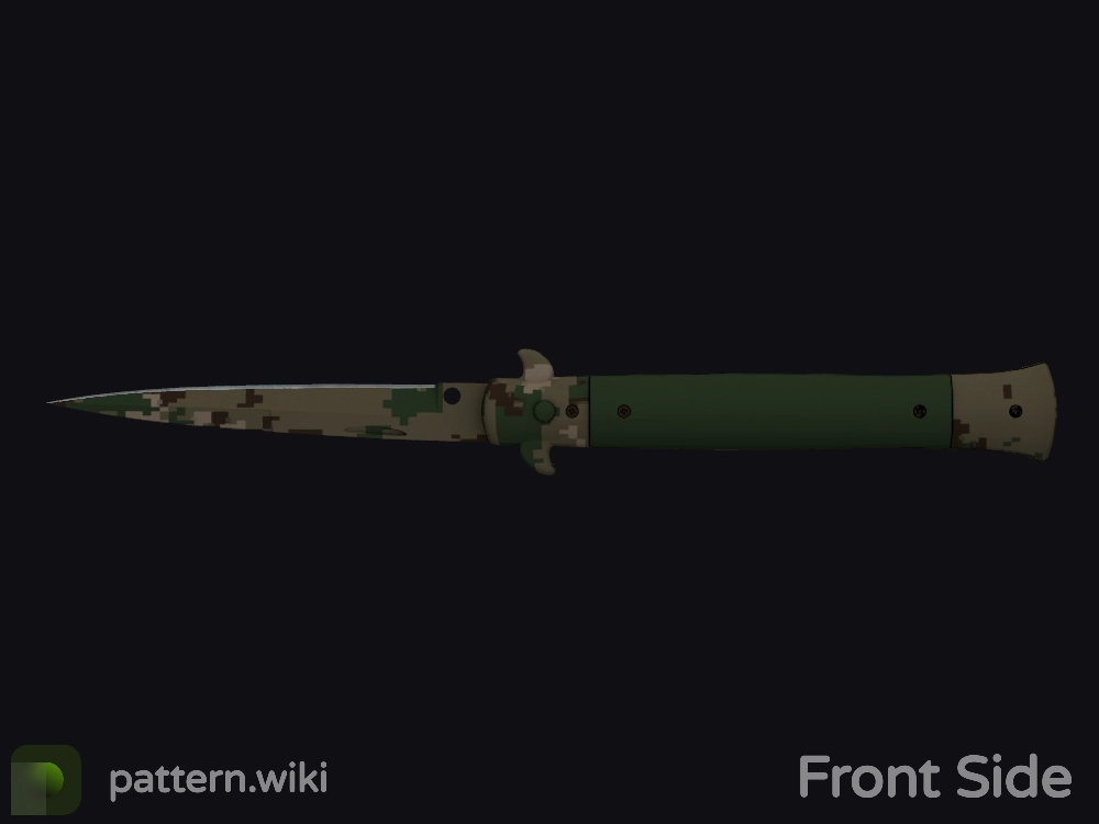 Stiletto Knife Forest DDPAT seed 309