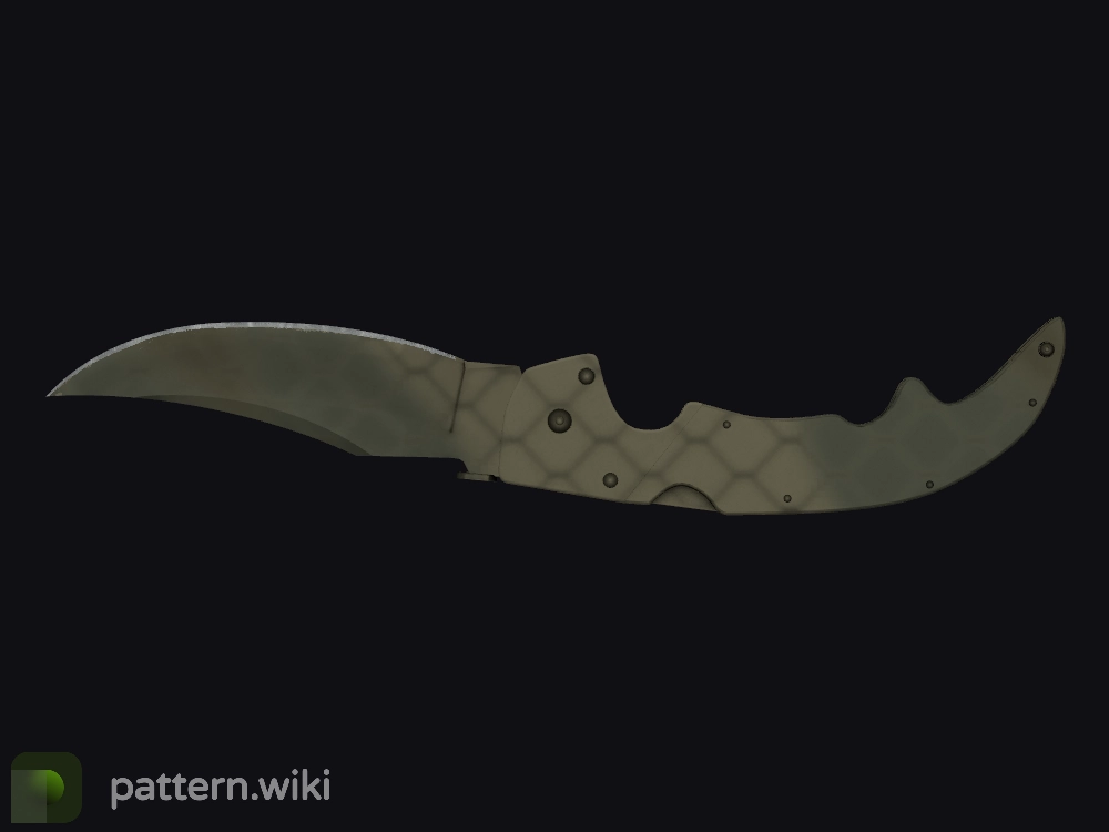 Falchion Knife Safari Mesh seed 235