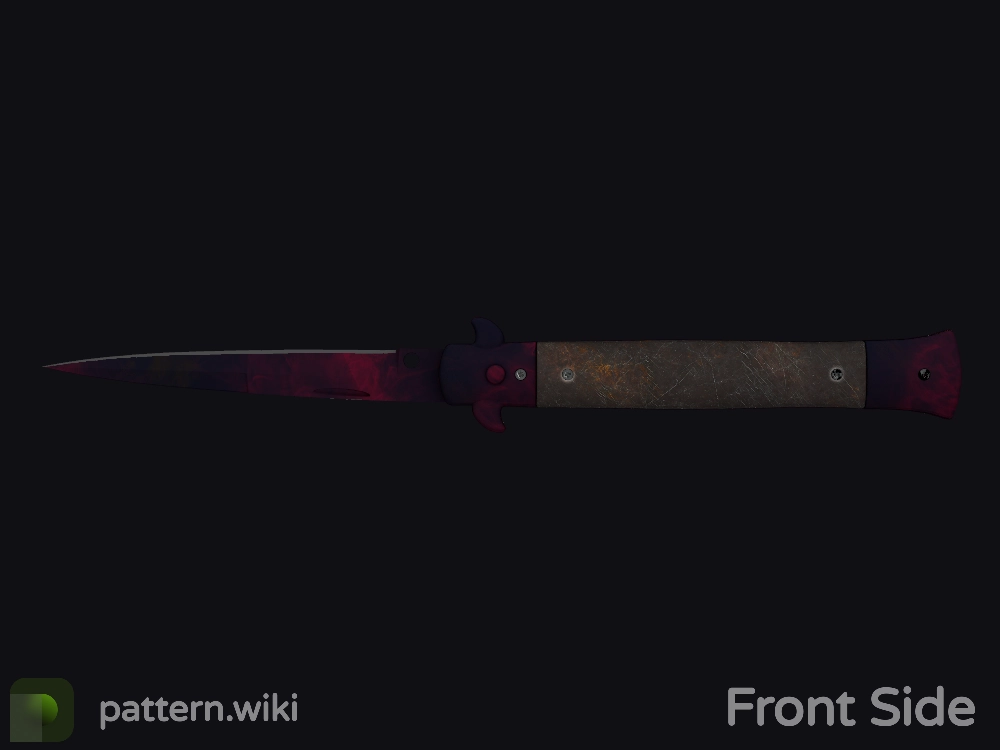 Stiletto Knife Doppler seed 138