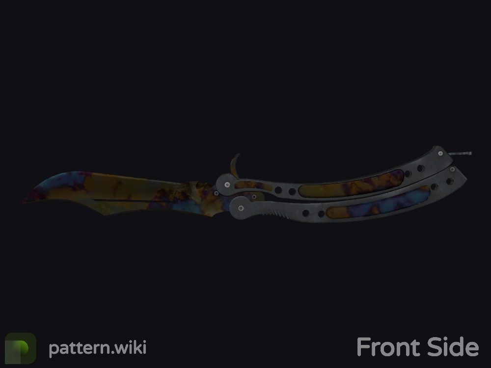 Butterfly Knife Case Hardened seed 276