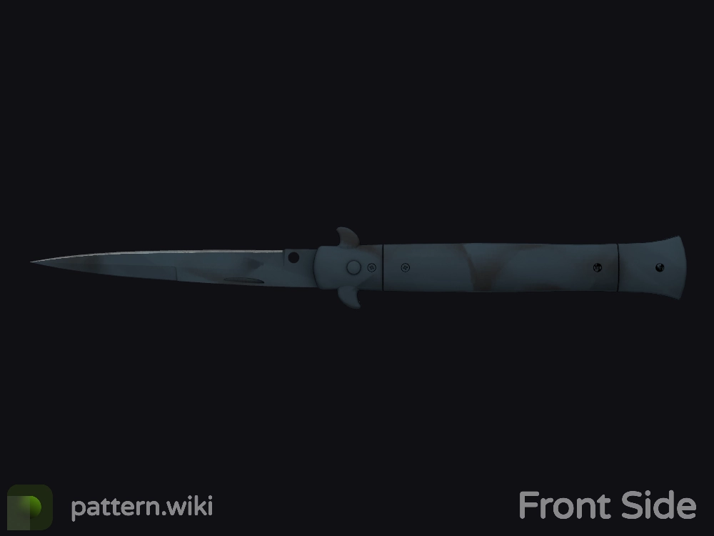 Stiletto Knife Night Stripe seed 666