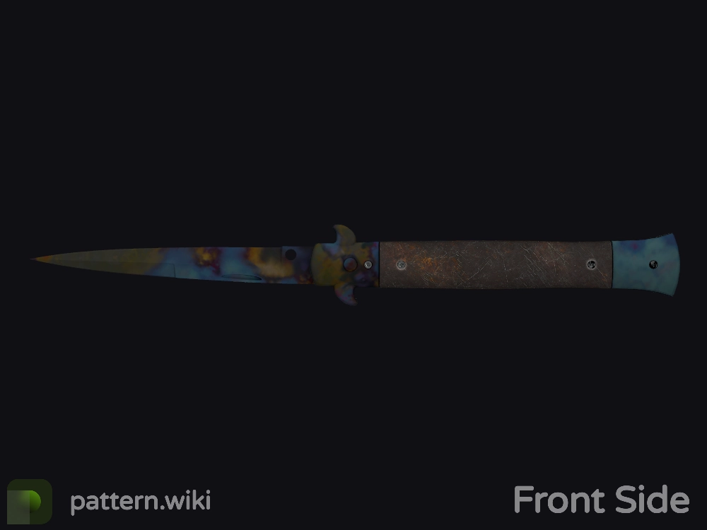 Stiletto Knife Case Hardened seed 116