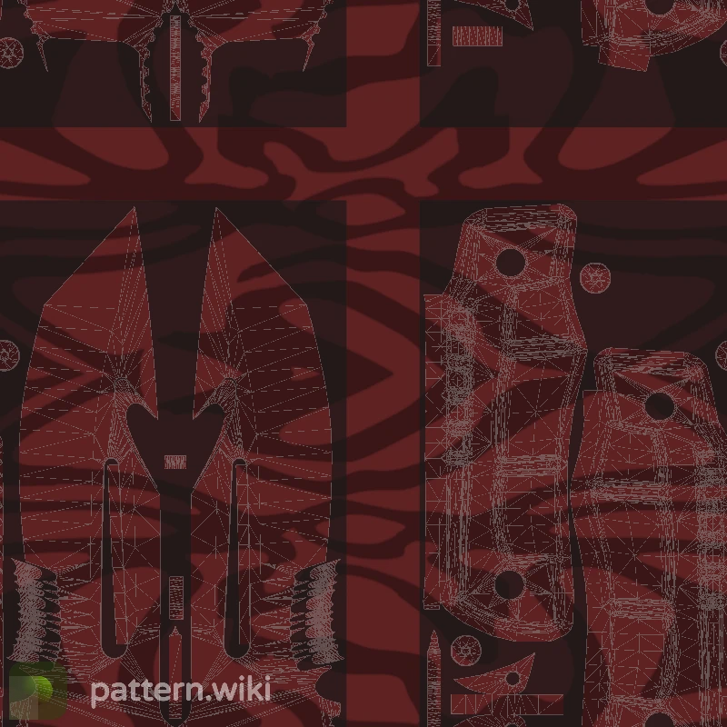 Survival Knife Slaughter seed 395 pattern template