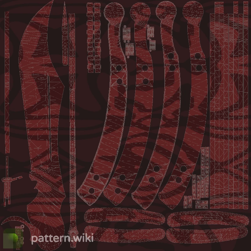 Butterfly Knife Slaughter seed 533 pattern template