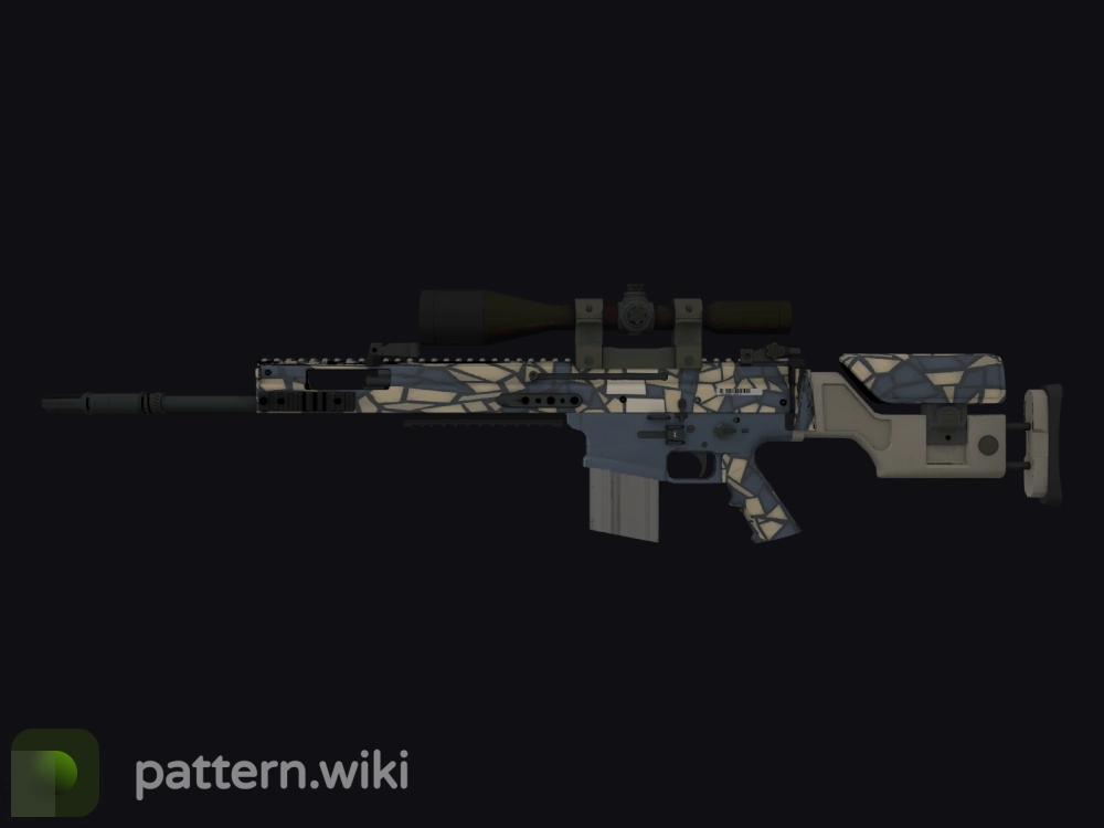 SCAR-20 Stone Mosaico seed 123