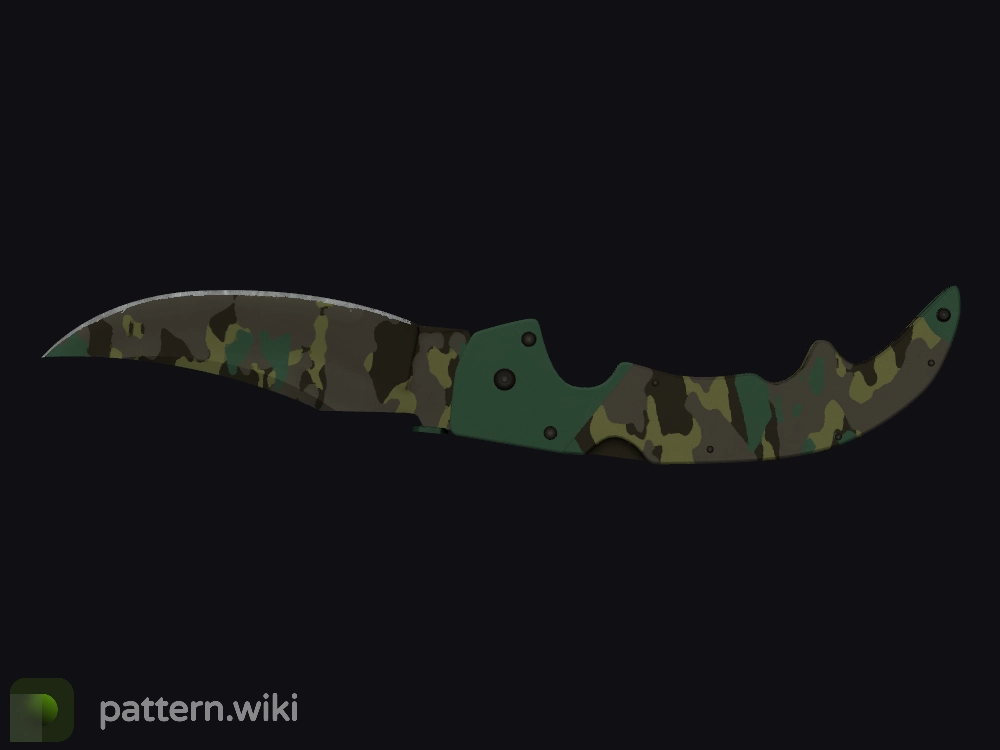 Falchion Knife Boreal Forest seed 306