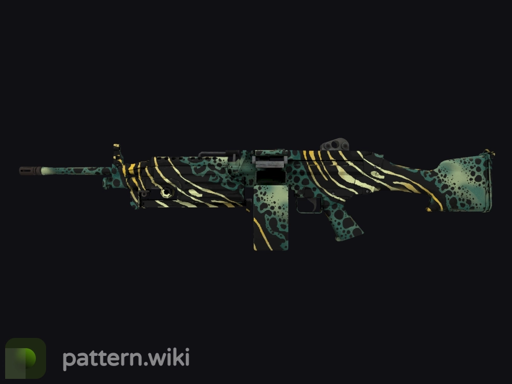 M249 Emerald Poison Dart seed 795