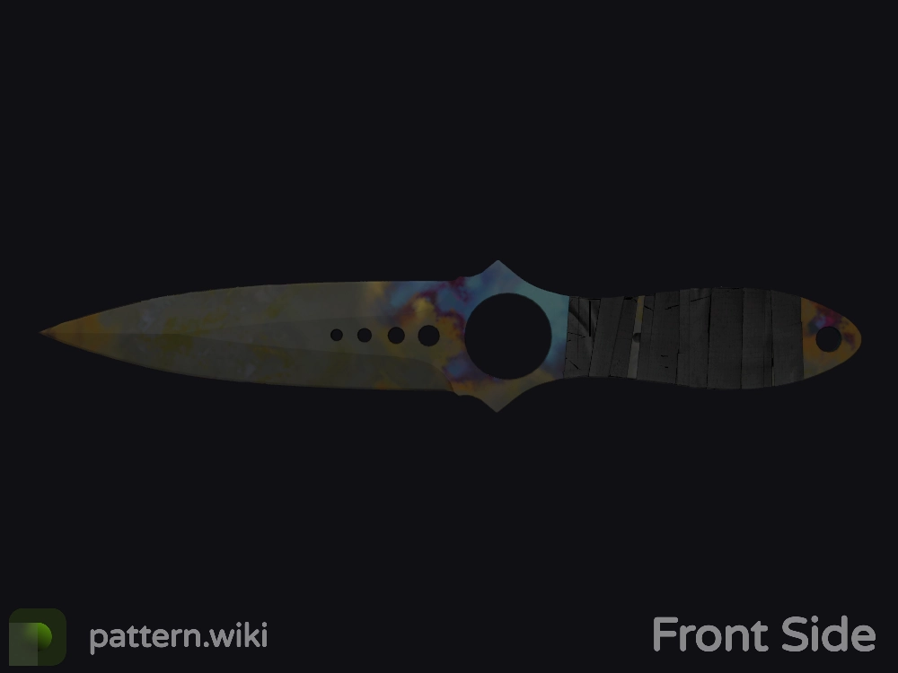 Skeleton Knife Case Hardened seed 156