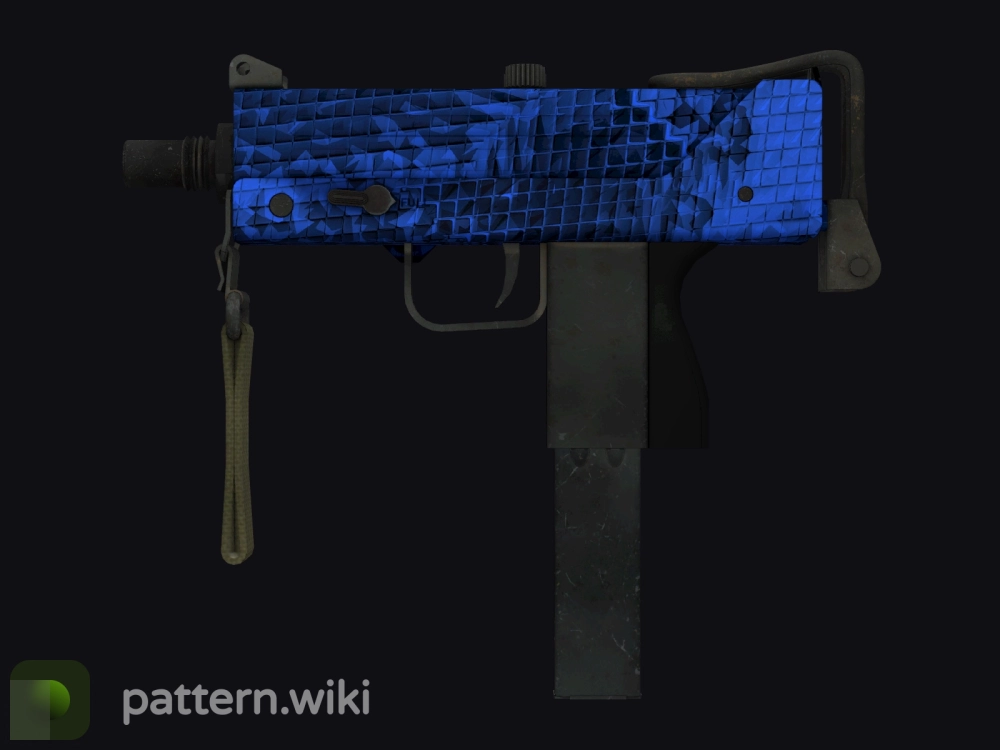 MAC-10 Lapis Gator seed 21