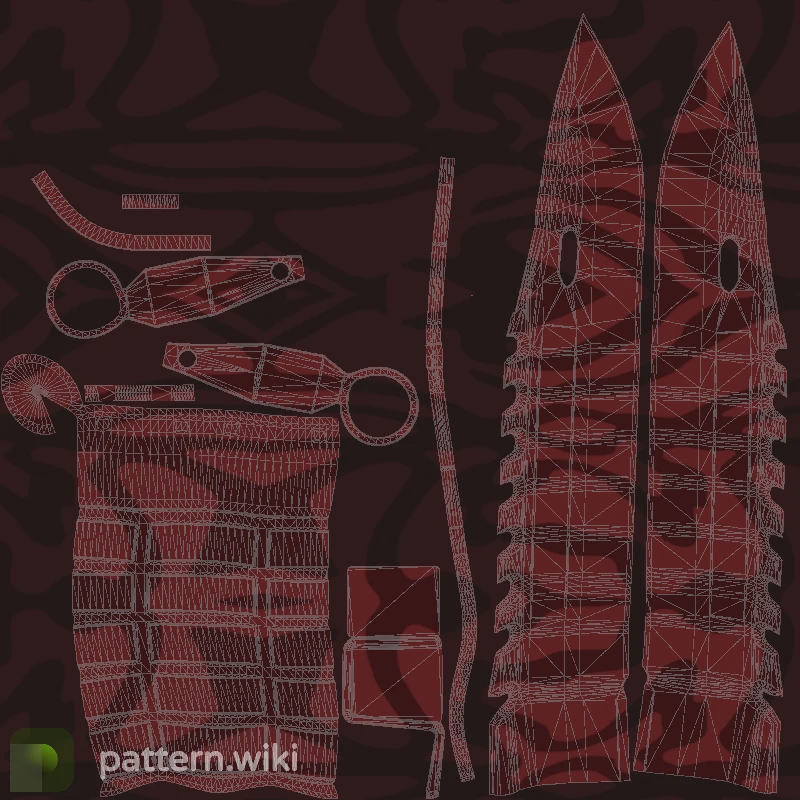 M9 Bayonet Slaughter seed 964 pattern template