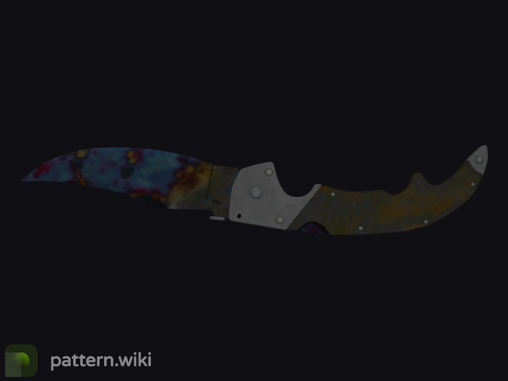 Falchion Knife Case Hardened seed 945